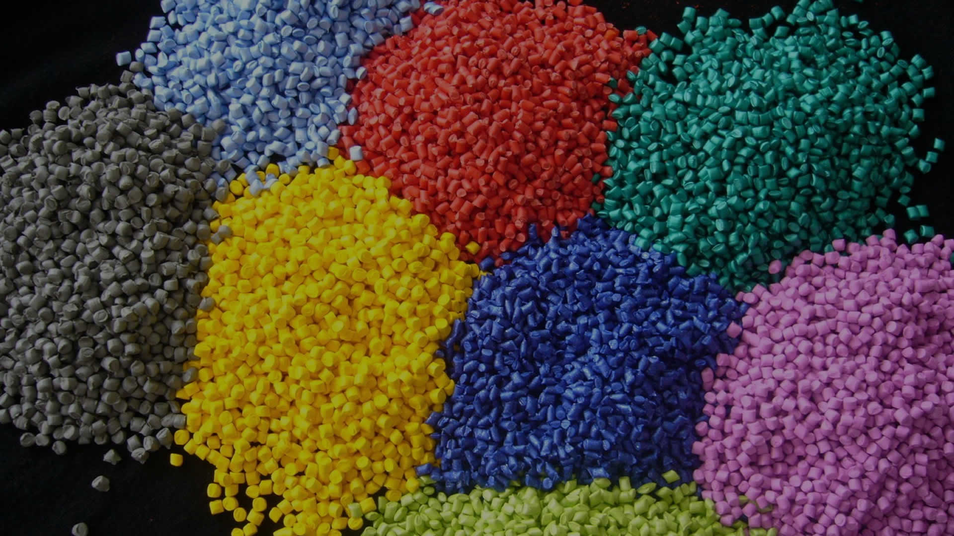 Plásticos de colores